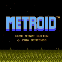 Metroid 2000 Title Screen